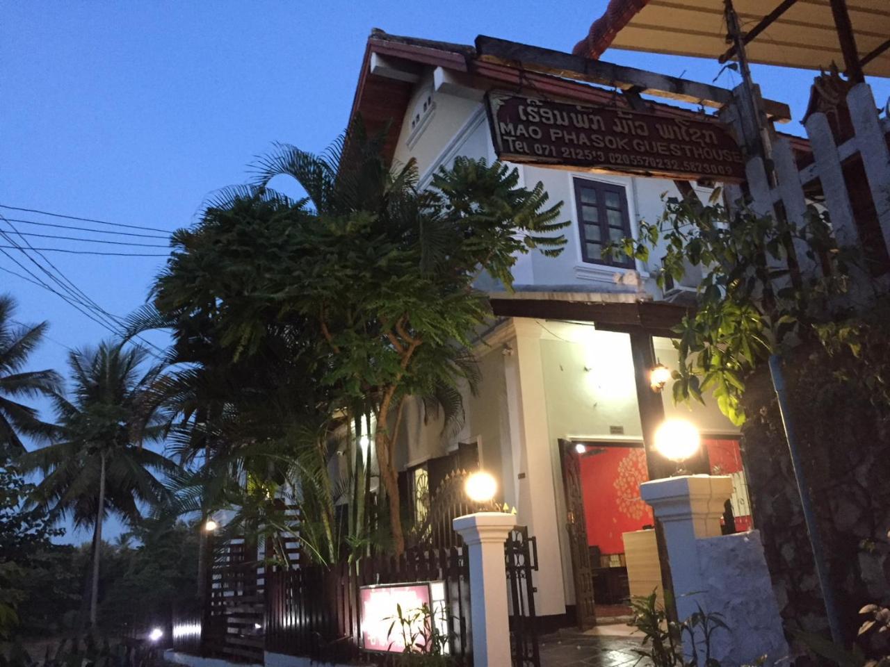 Mao Phasok Riverside Guesthouse Luang Prabang Exteriör bild